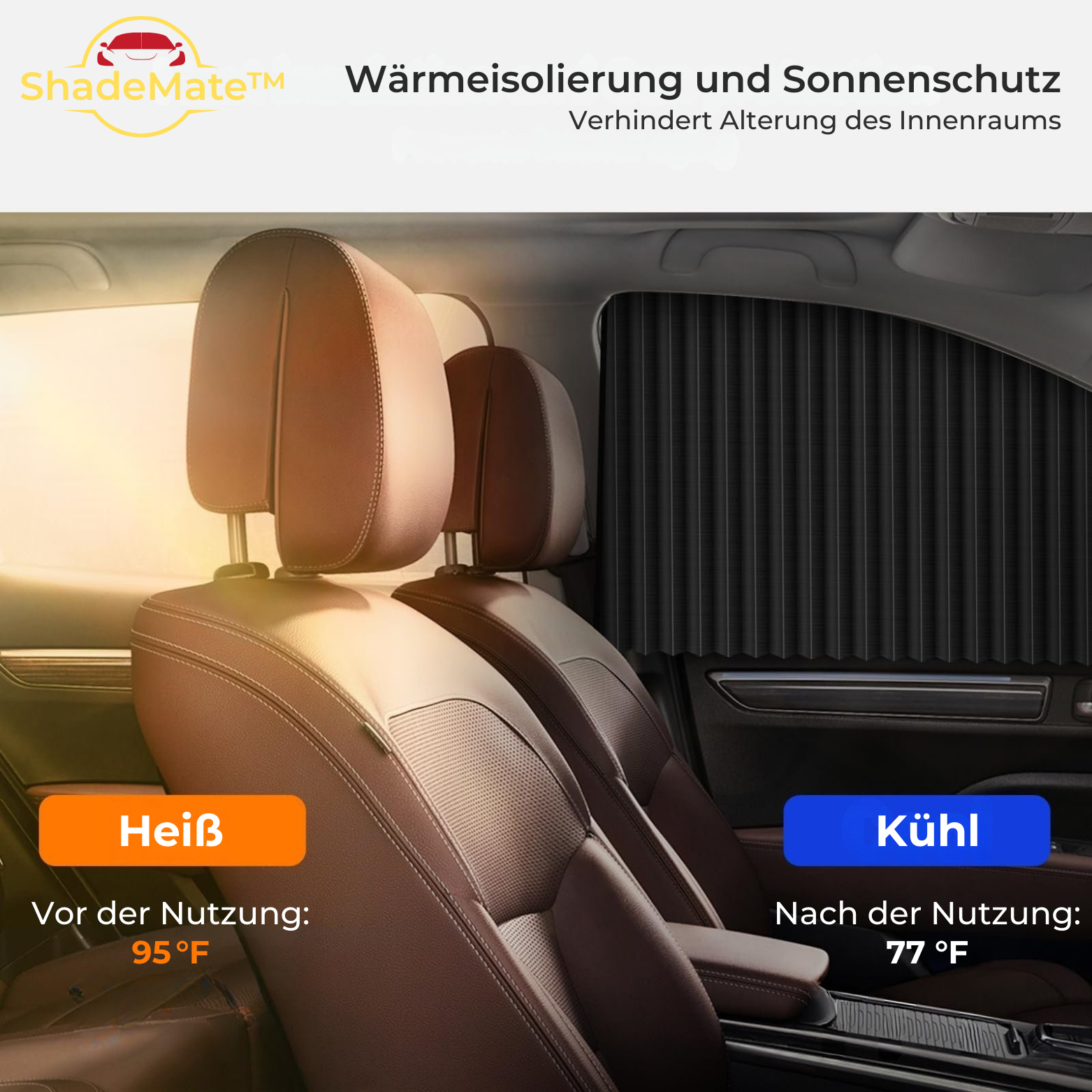 1+1 GRATIS | ShadeMate™ Sichtschutz Blende Magnetische