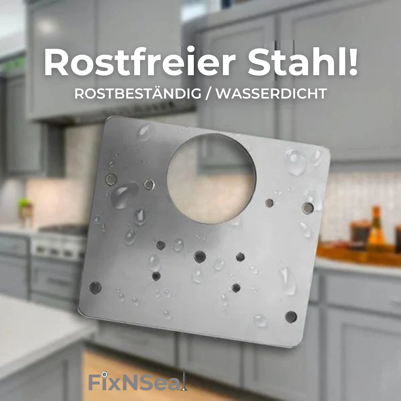 FixNSeal Scharnier-Reparaturplatte