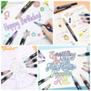 GlowArt™ Glitzer Marker – 12 Farben