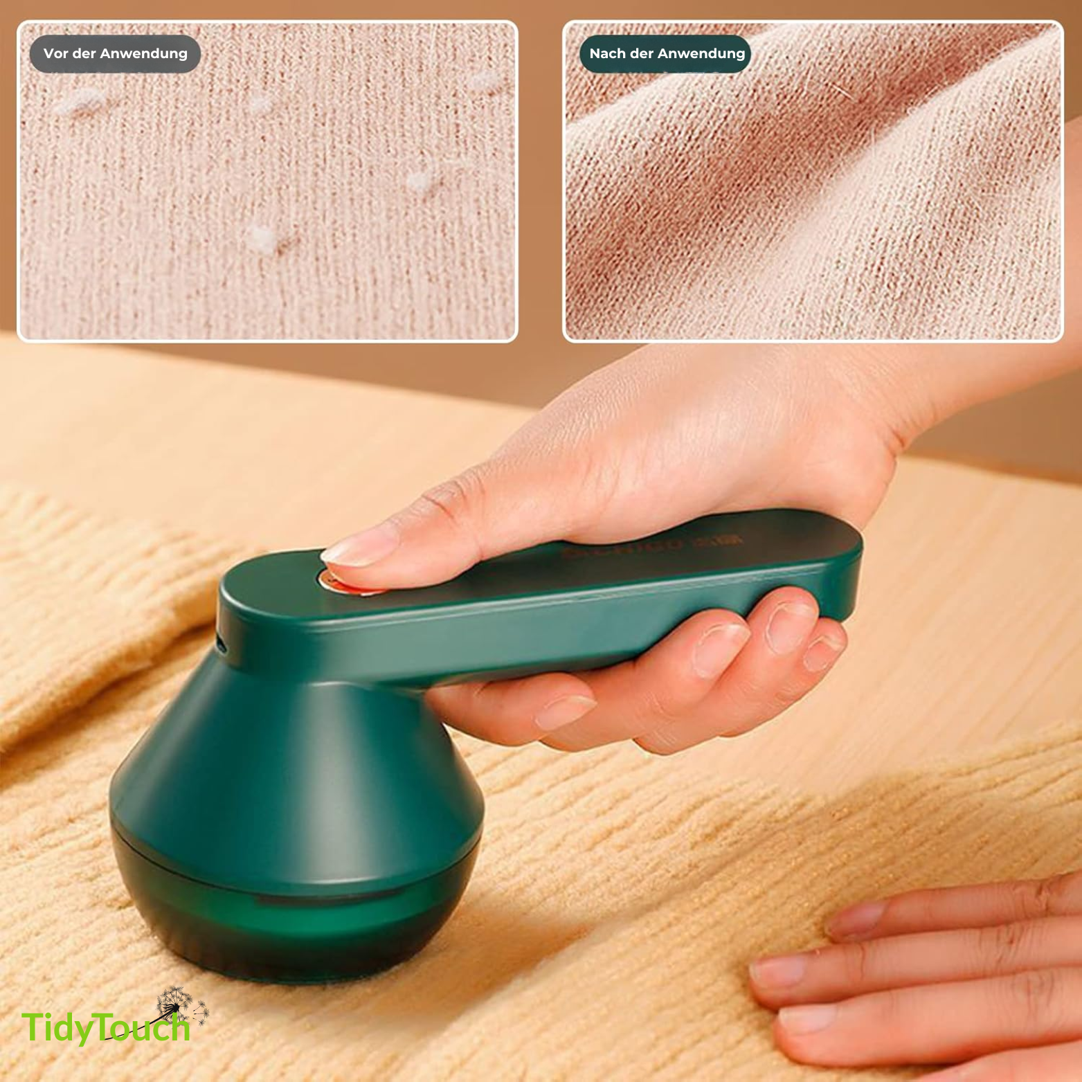 TidyTouch Wiederaufladbarer Fusselentferner