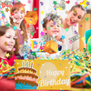 PopJoy™ Pop-Up Geburtstagskarte mit Konfetti