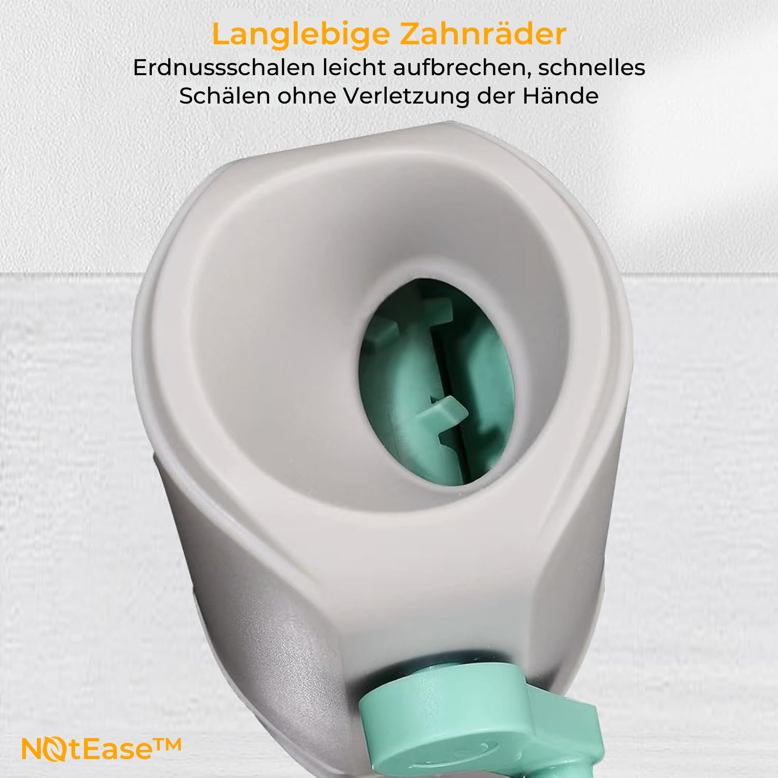 NutEase™ Automatische Erdnussknacker - Handkurbel und Profi Erdnussöffner