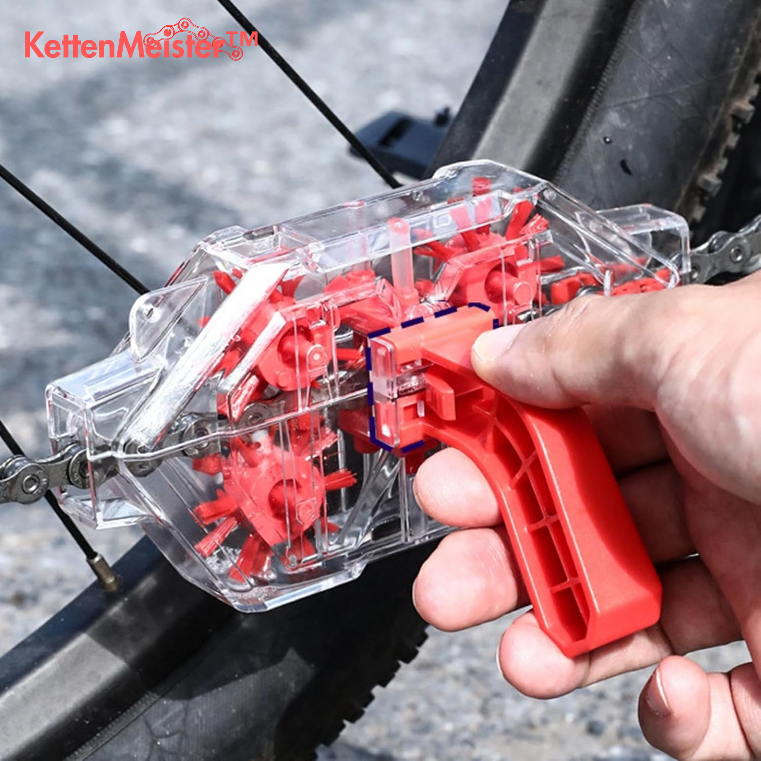 KettenMeister™ Profi Kettenreinigungsgerät