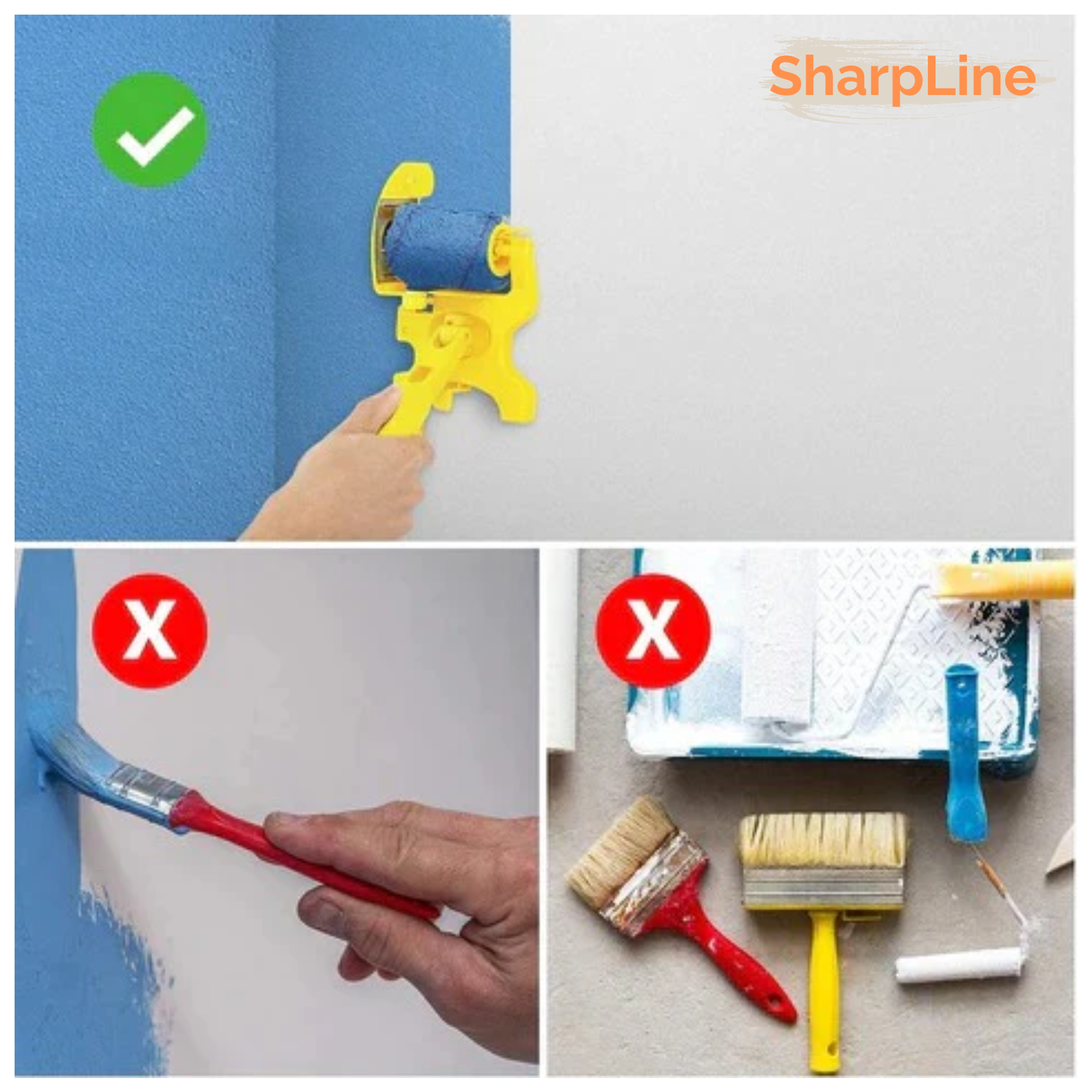 SharpLine Farbkanten-Roller