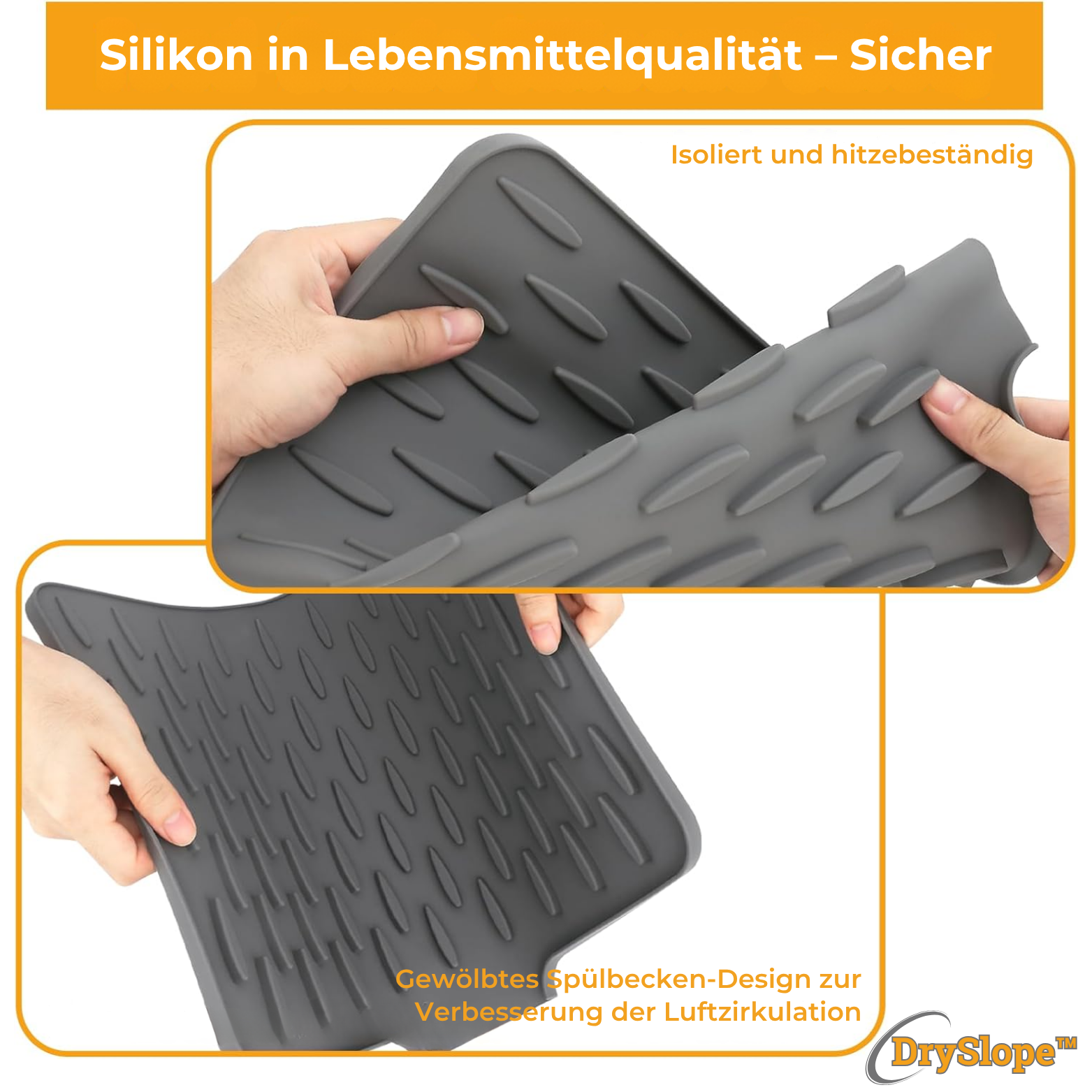 DrySlope™ Silikon Abtropfmatte
