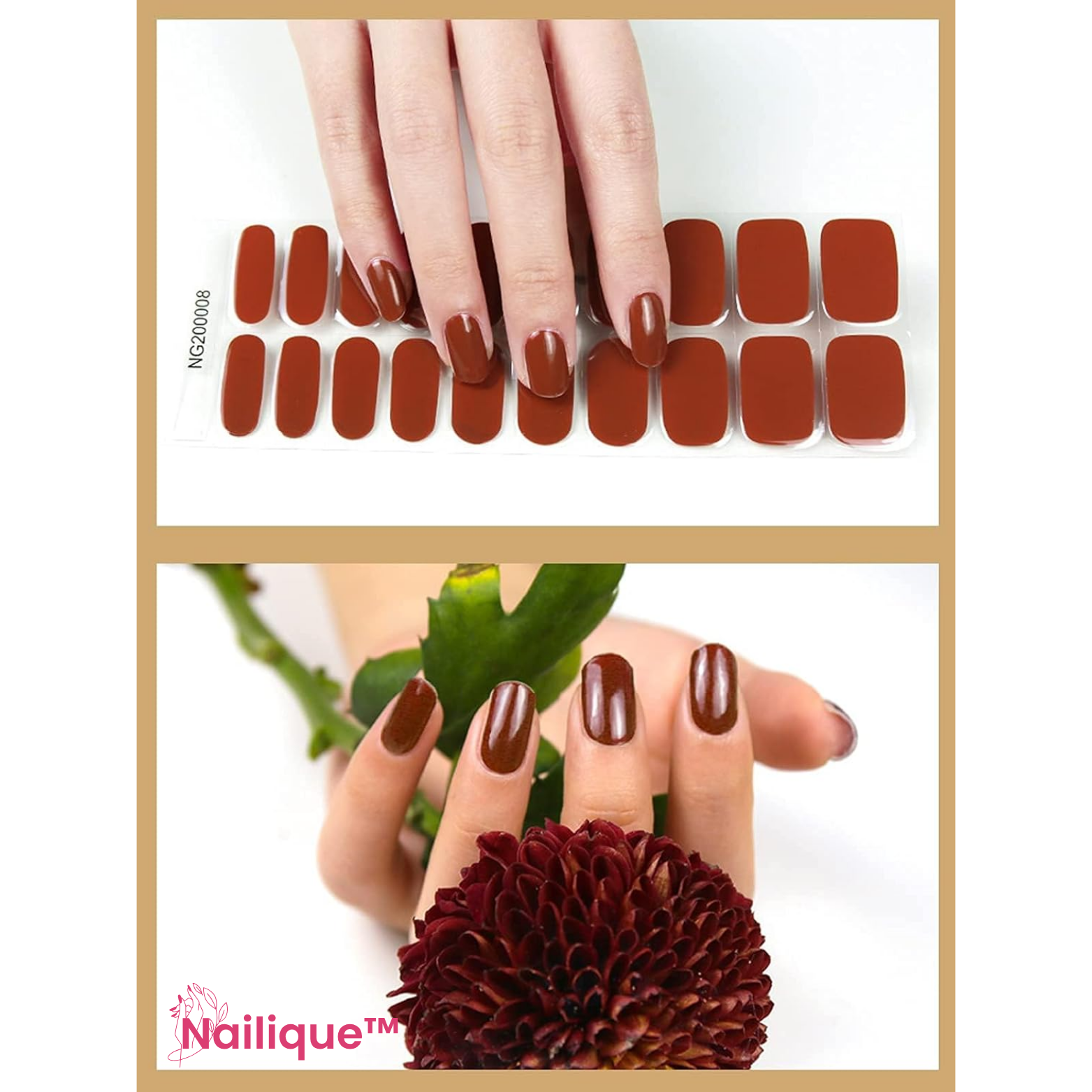 Nailique™ Gel-Nagelfolien Selbstklebend