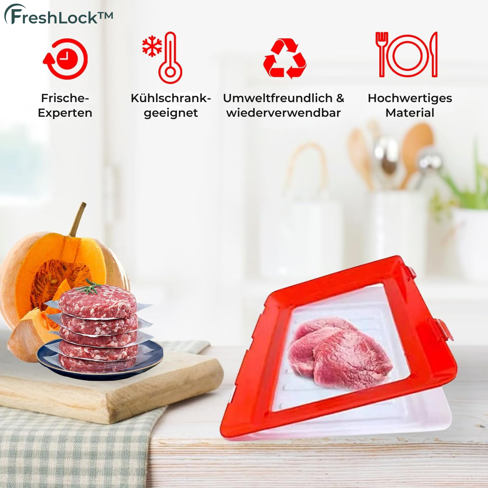 FreshLock™ Frischhaltedose für Aufschnitt