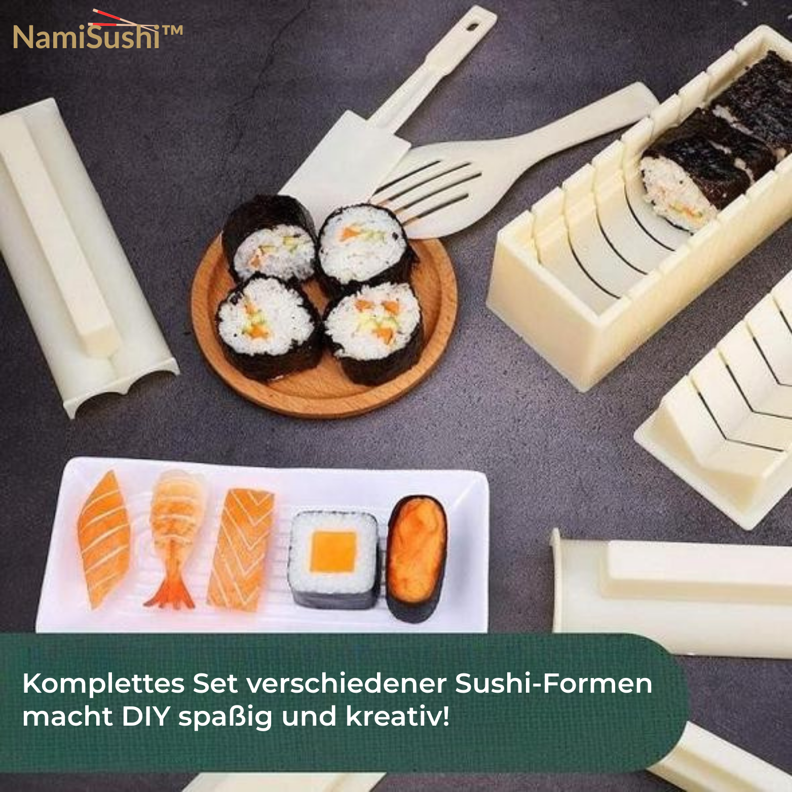 NamiSushi™ Sushi Maker Set – DIY Sushi Formen für Zuhause