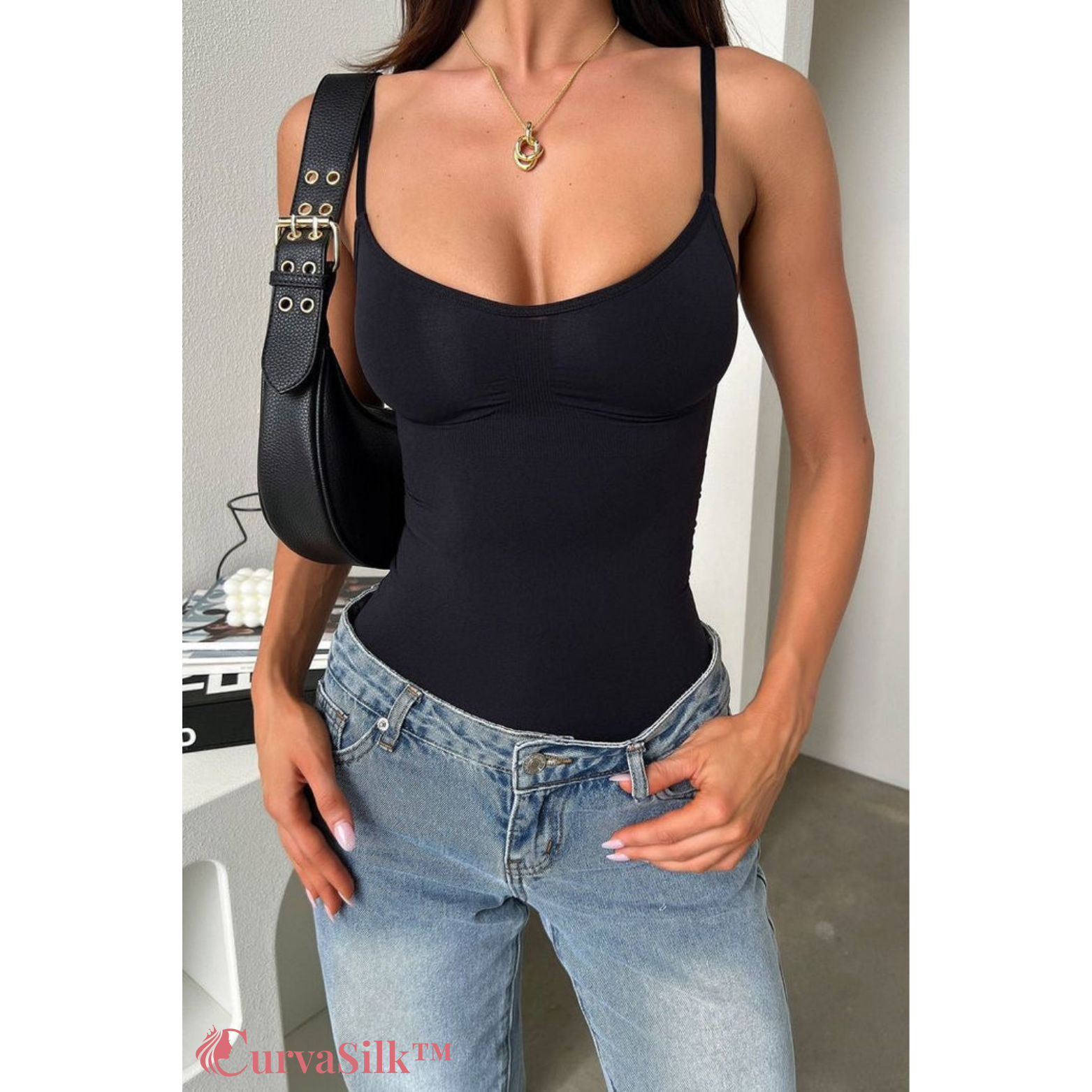 CurvaSilk™ Figurformender Bodysuit