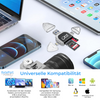 BytePort 4-in-1 SD-Kartenleser – USB-C & USB 3.0