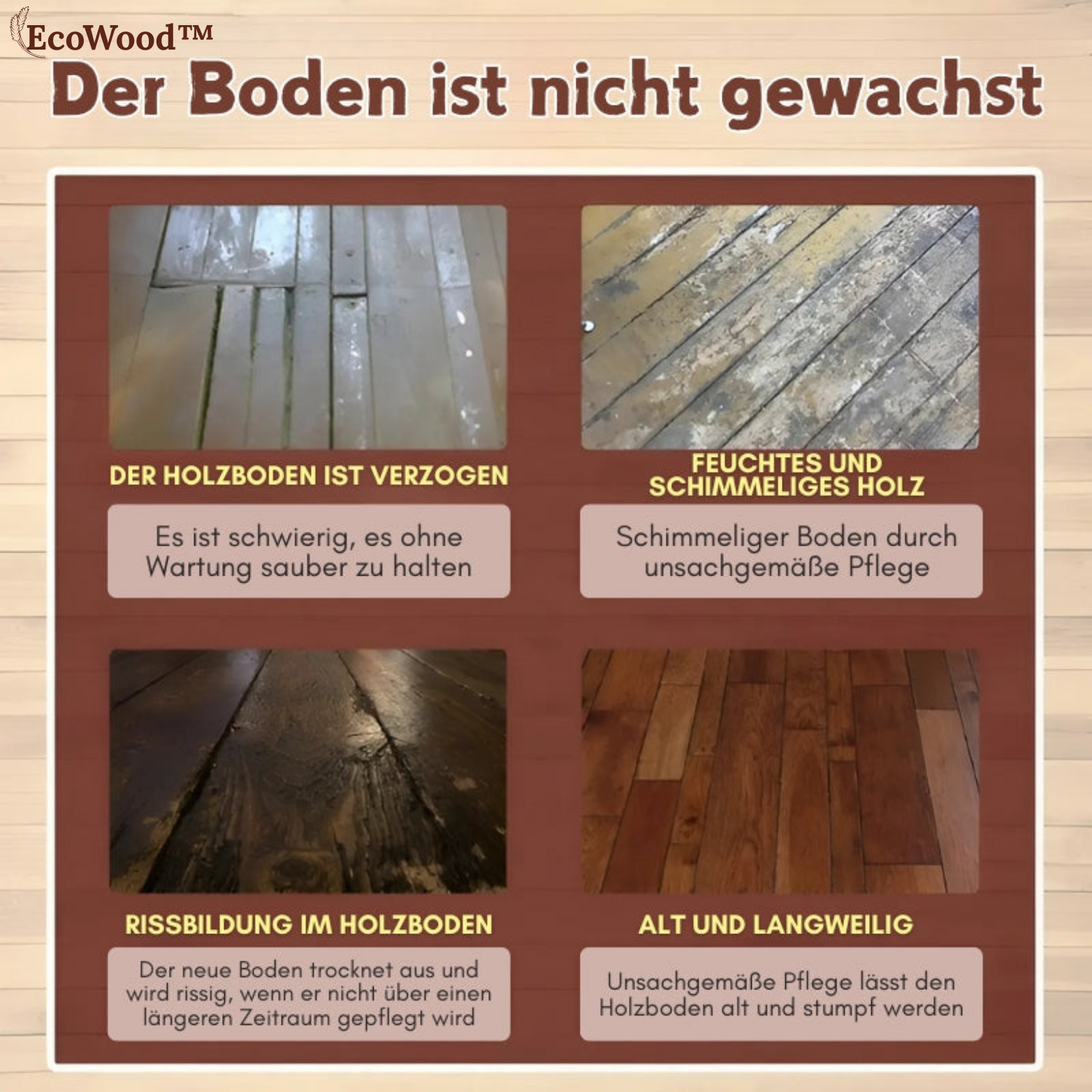 EcoWood™ Langzeit Holzschutzlack
