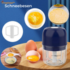 ChopEase™ Elektrischer Mini-Hacker – Knoblauch und Gemüse