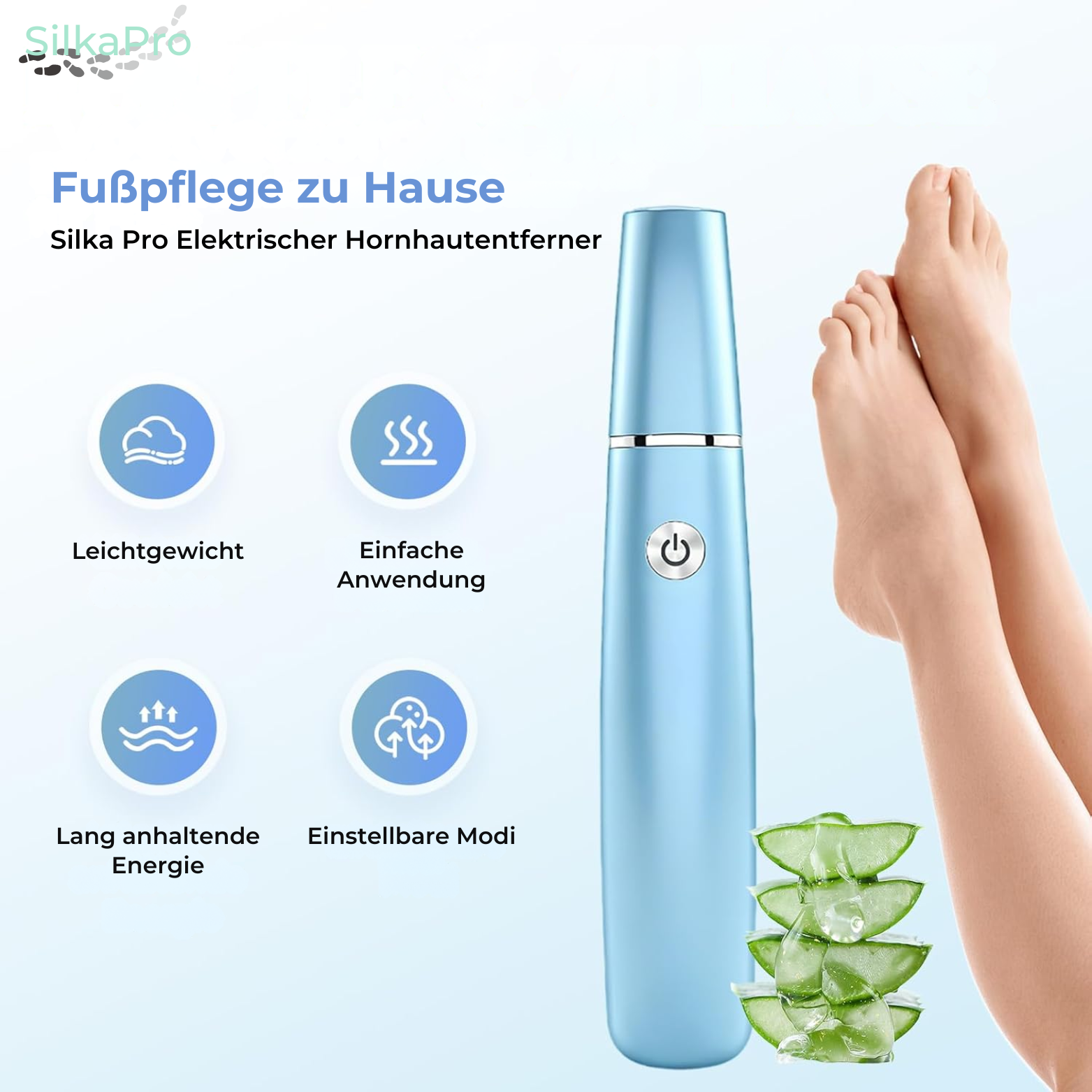 SilkaPro Elektrischer Hornhautentferner