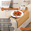 BamBooEase™ Sofa Armlehnen Tablett mit Becherhalter