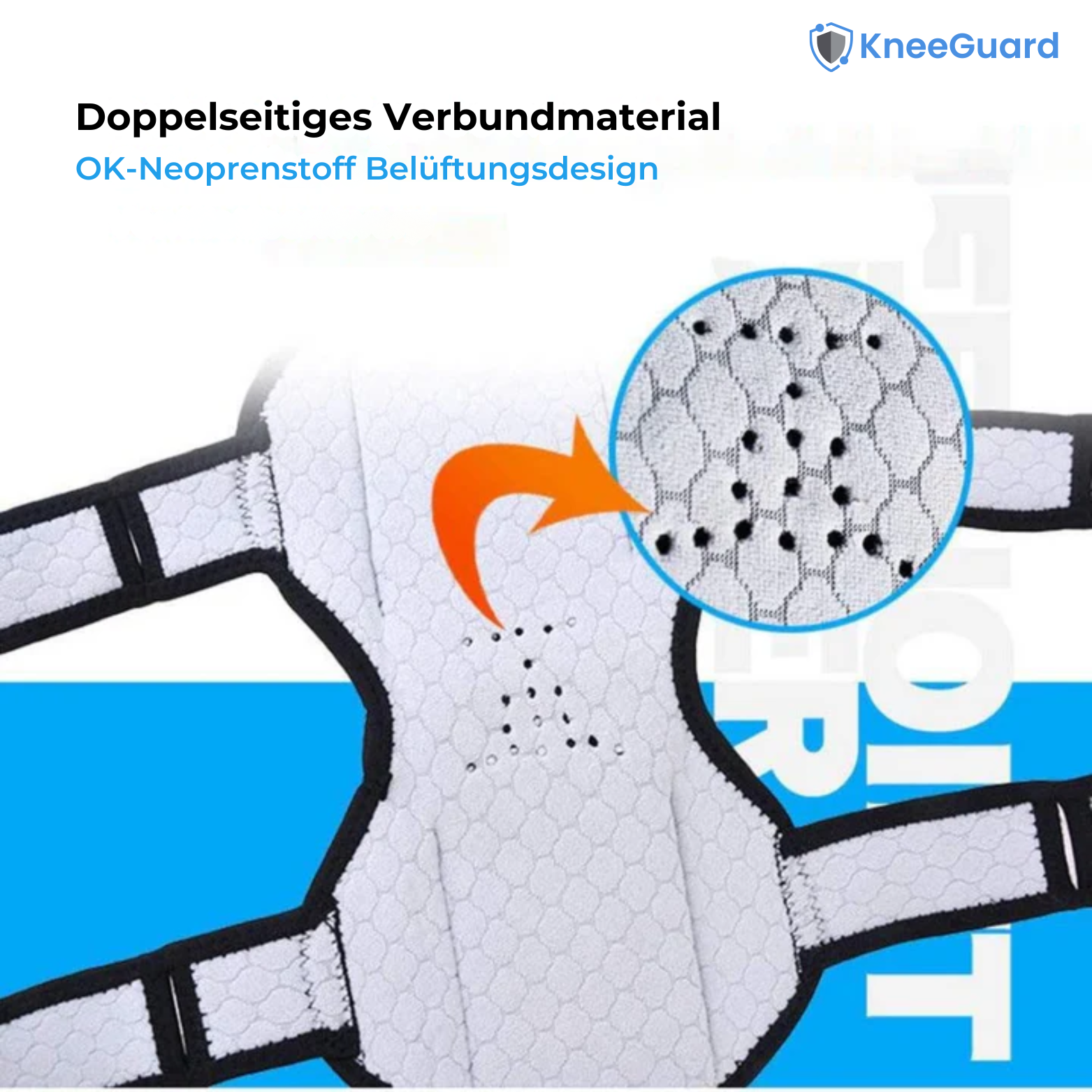 KneeGuard Scharnier-Kniebandage