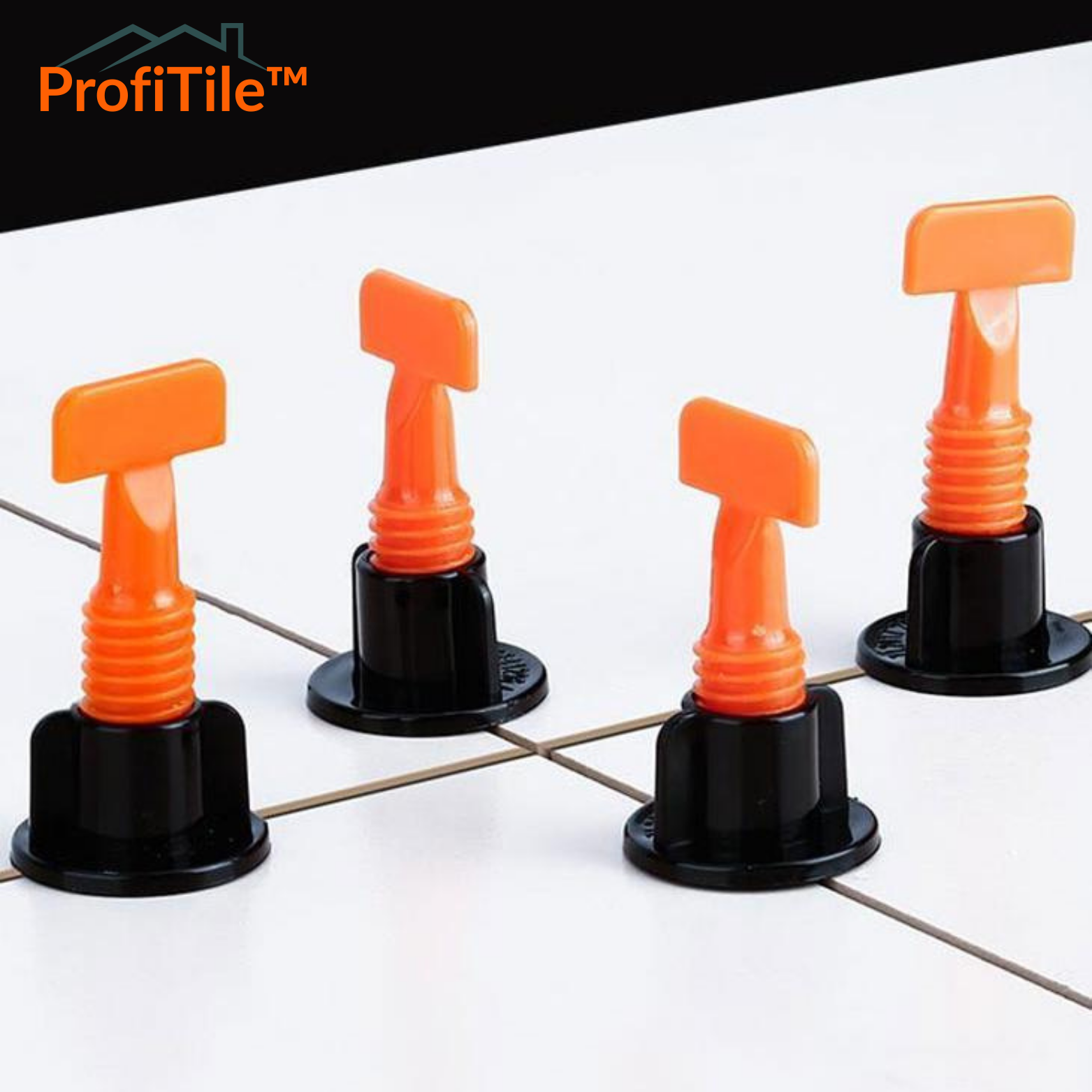 ProfiTile™ Fliesen Nivelliersystem Set - 25+25 GRATIS