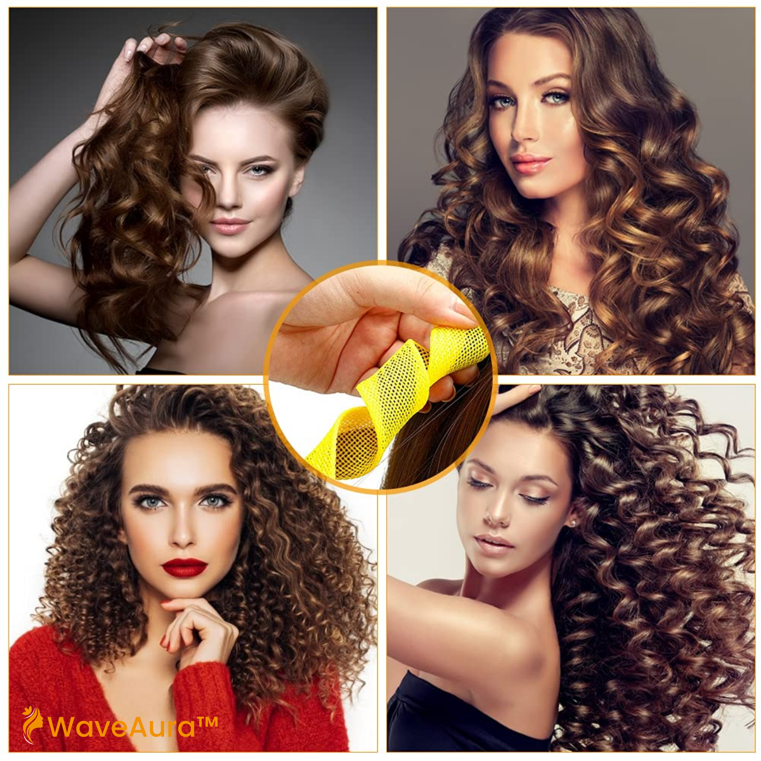 WaveAura™ 12er Spiral Haarwickler
