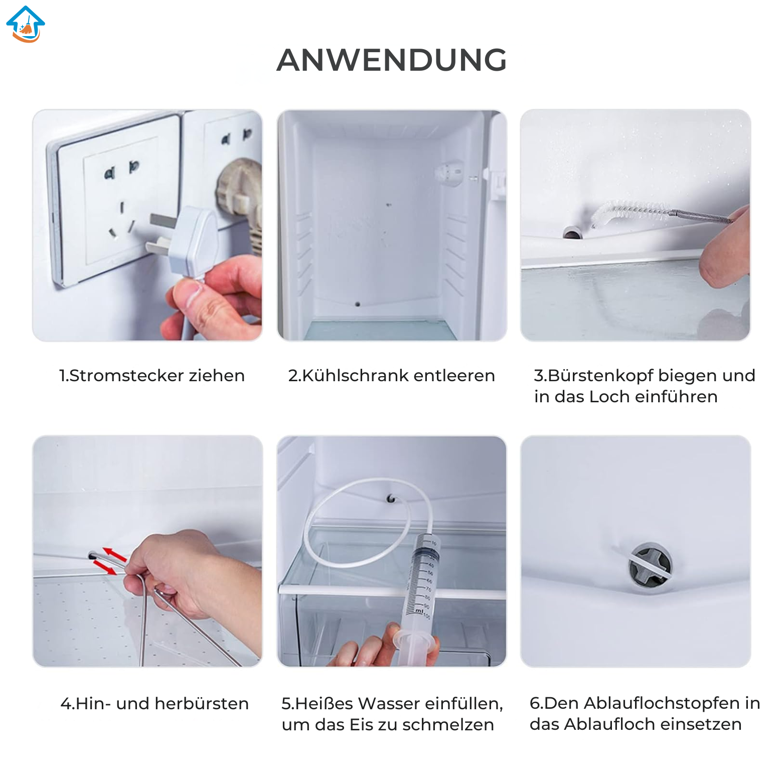 FreshFlow™ Kühlschrank Reinigungsset