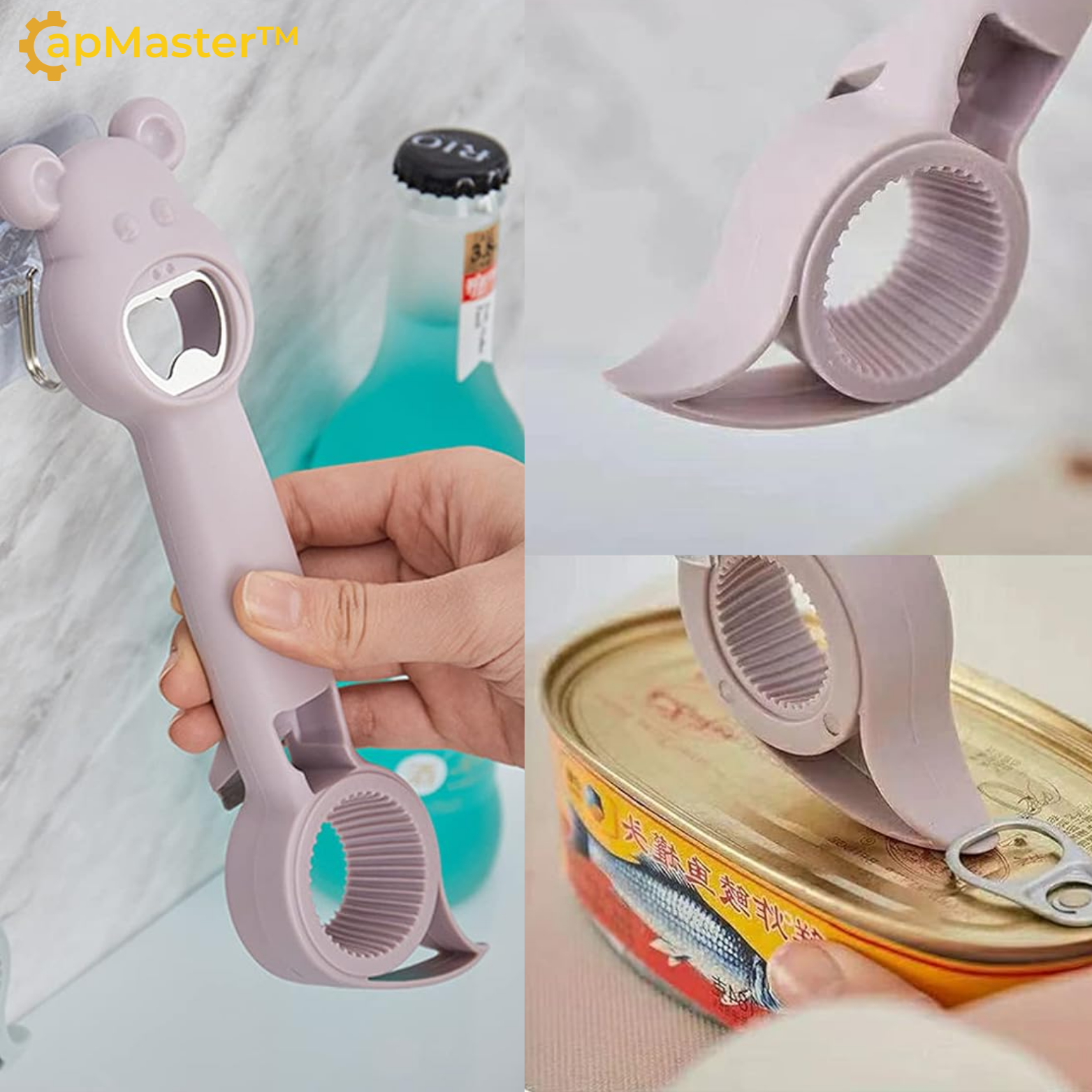 CapMaster™ 4-in-1 Flaschenöffner