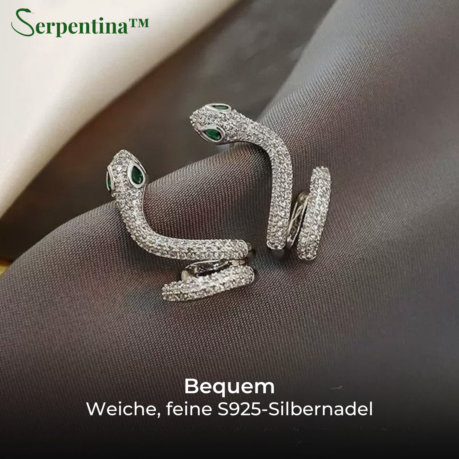 Serpentina™ Schlangen Ohrringe