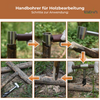 WildCraft Handbohrer für Holzbearbeitung
