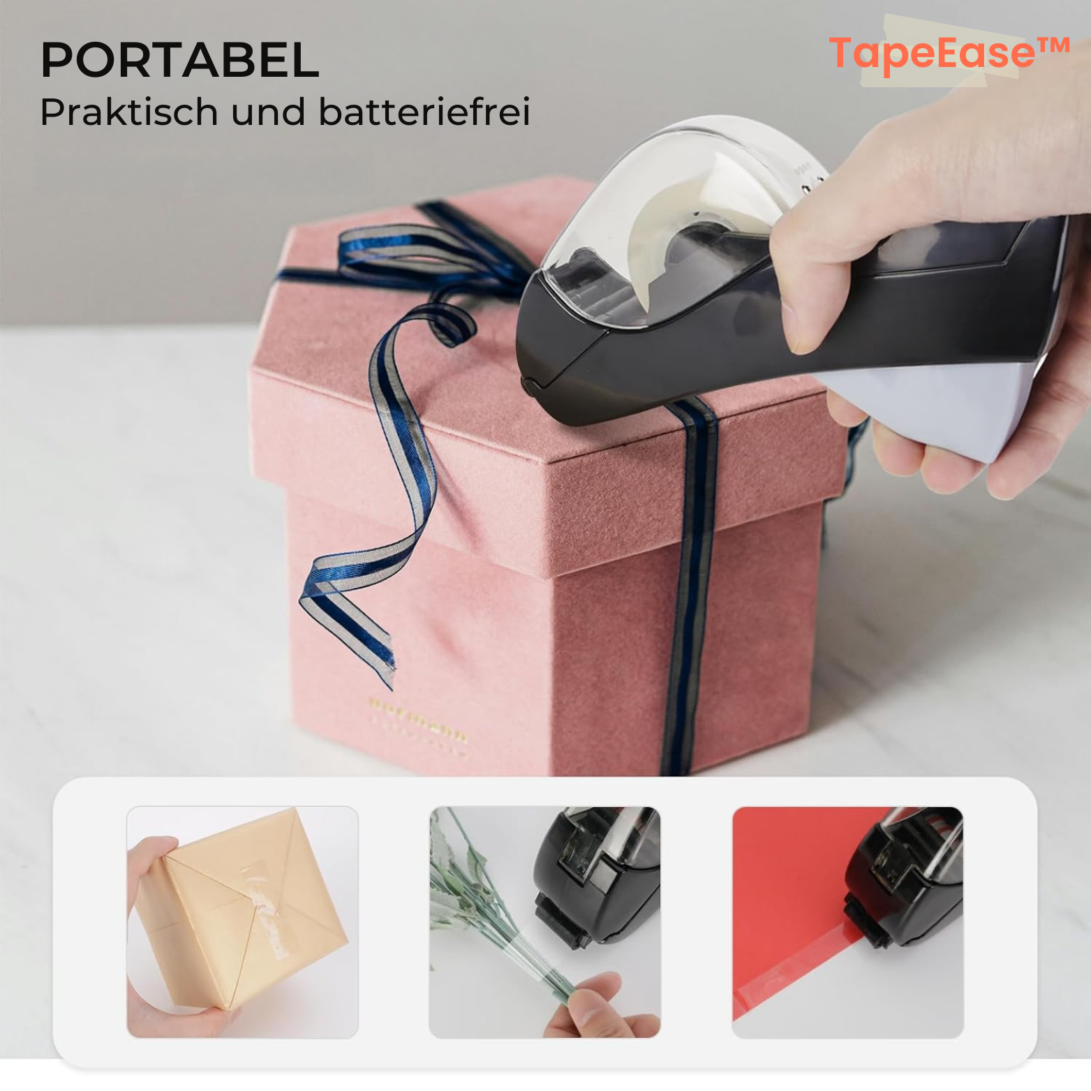 TapeEase™ Klebebandspender und Abroller