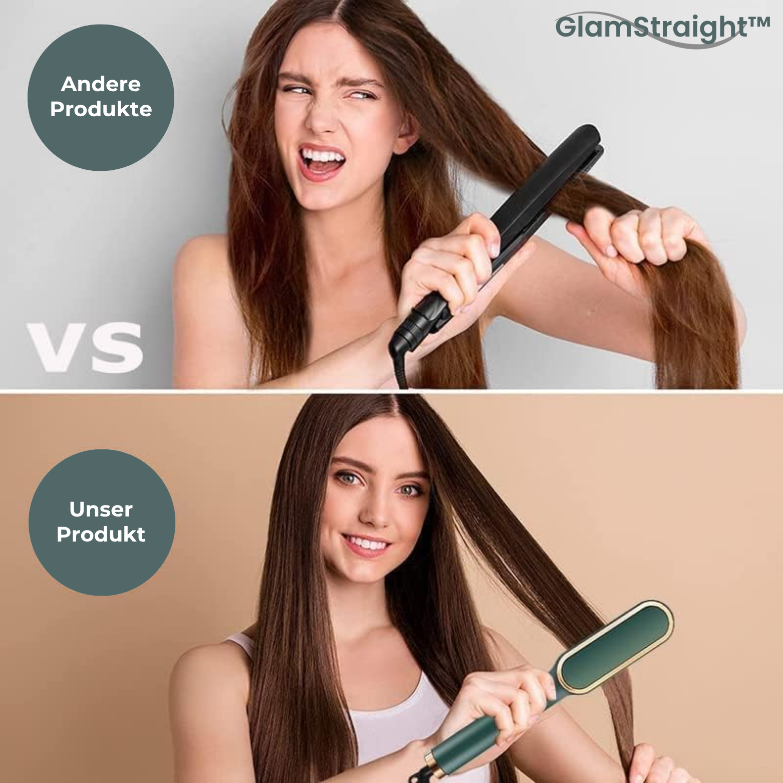 GlamStraight™ Glättbürste Elektrisch