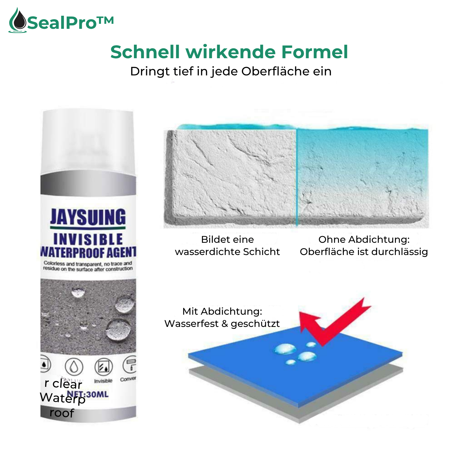 SealPro™ Wasserfestes Versiegelungsspray