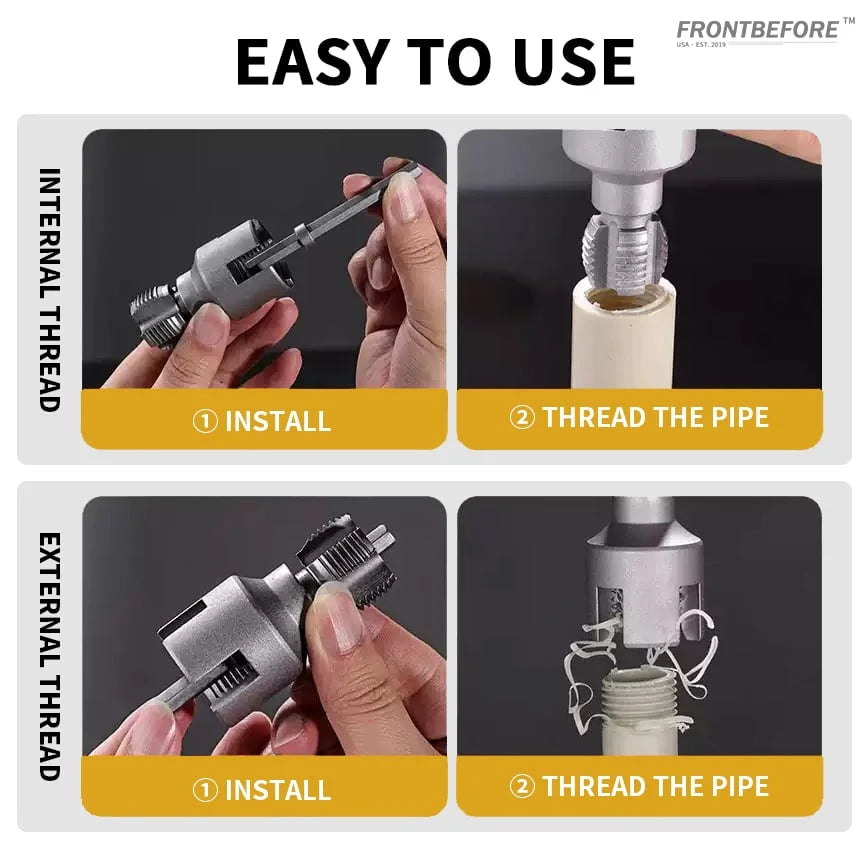1+1 GRATIS | TapForce™ Gewindeschneider für Wasserrohre