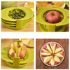 SliceMase™ - Edelstahl Obst- und Kernentferner Slicer