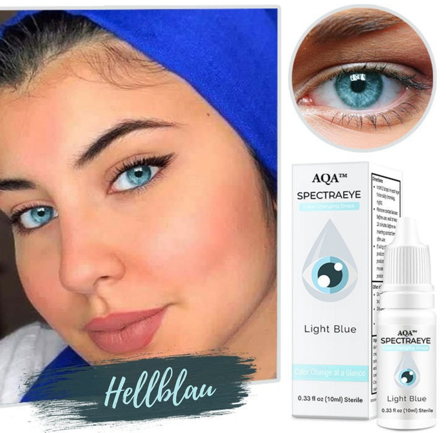 1+1 Kostenlos | IriGlow™ Farbwechselnde Augentropfen für einen einzigartigen Look