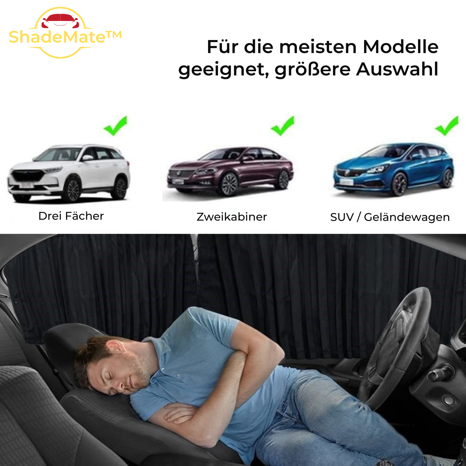 1+1 GRATIS | ShadeMate™ Sichtschutz Blende Magnetische