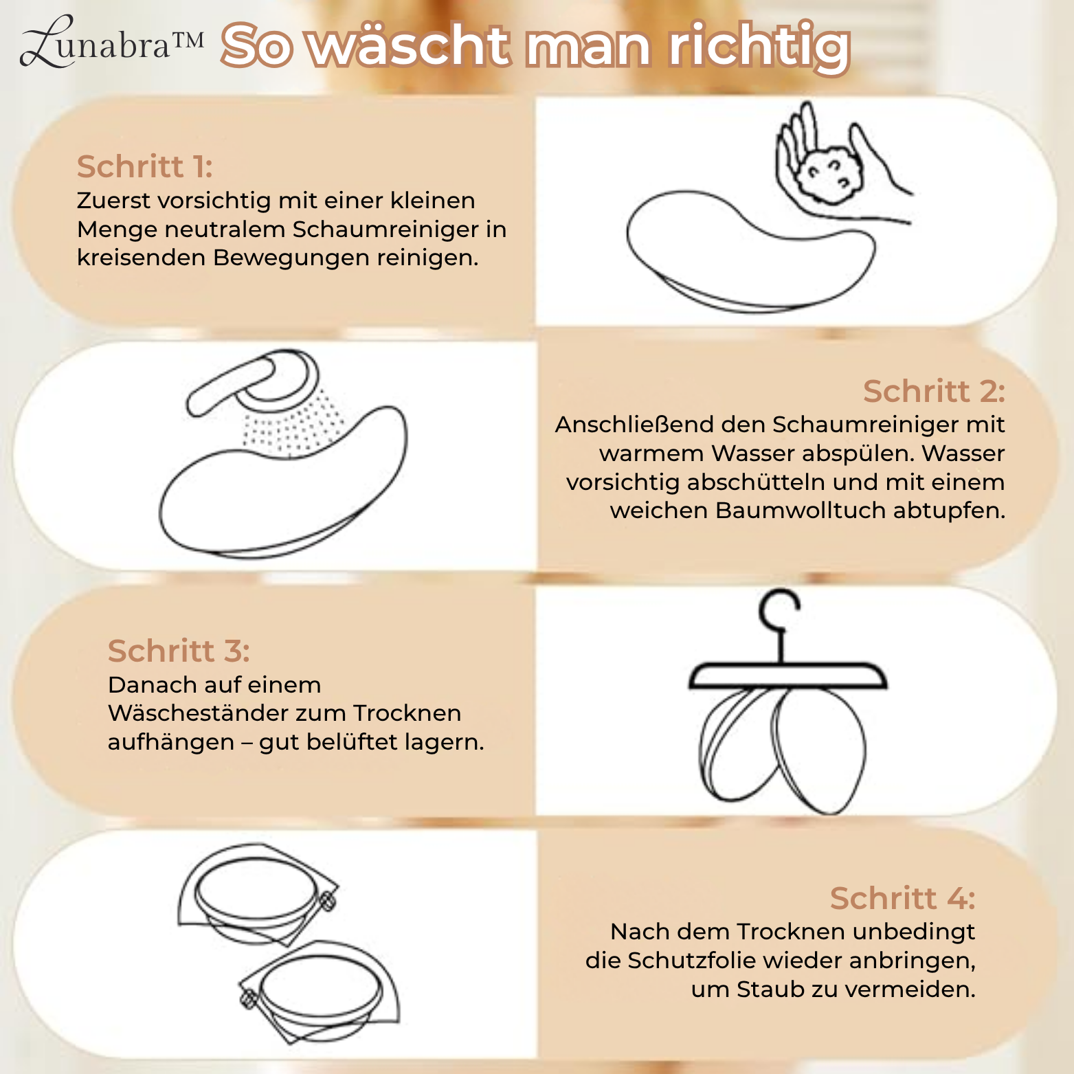 Lunabra™ Selbstklebender Push-up BH