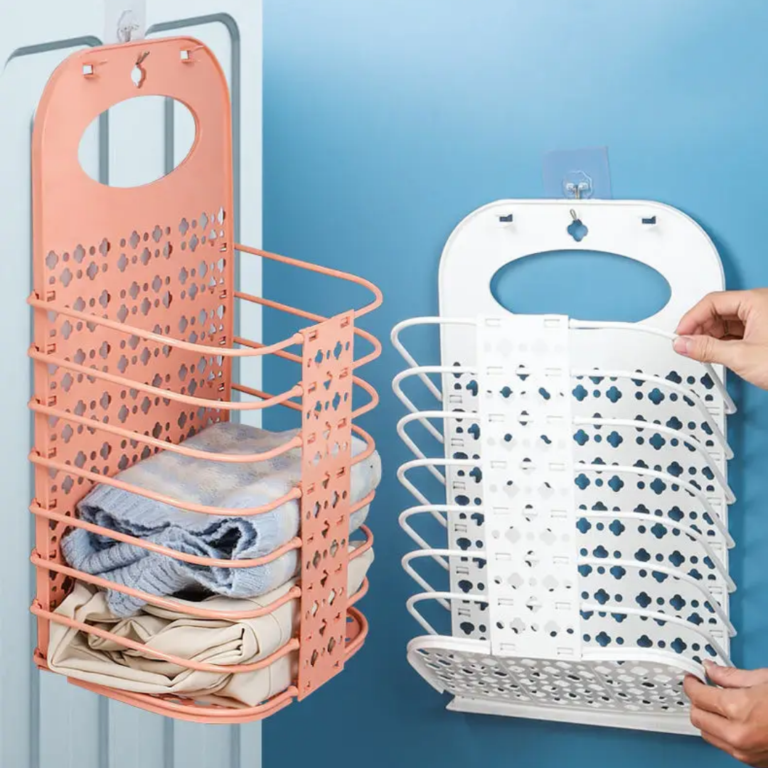 Florena™ – Faltbarer Wäschekorb für platzsparendes Verstauen & Transport