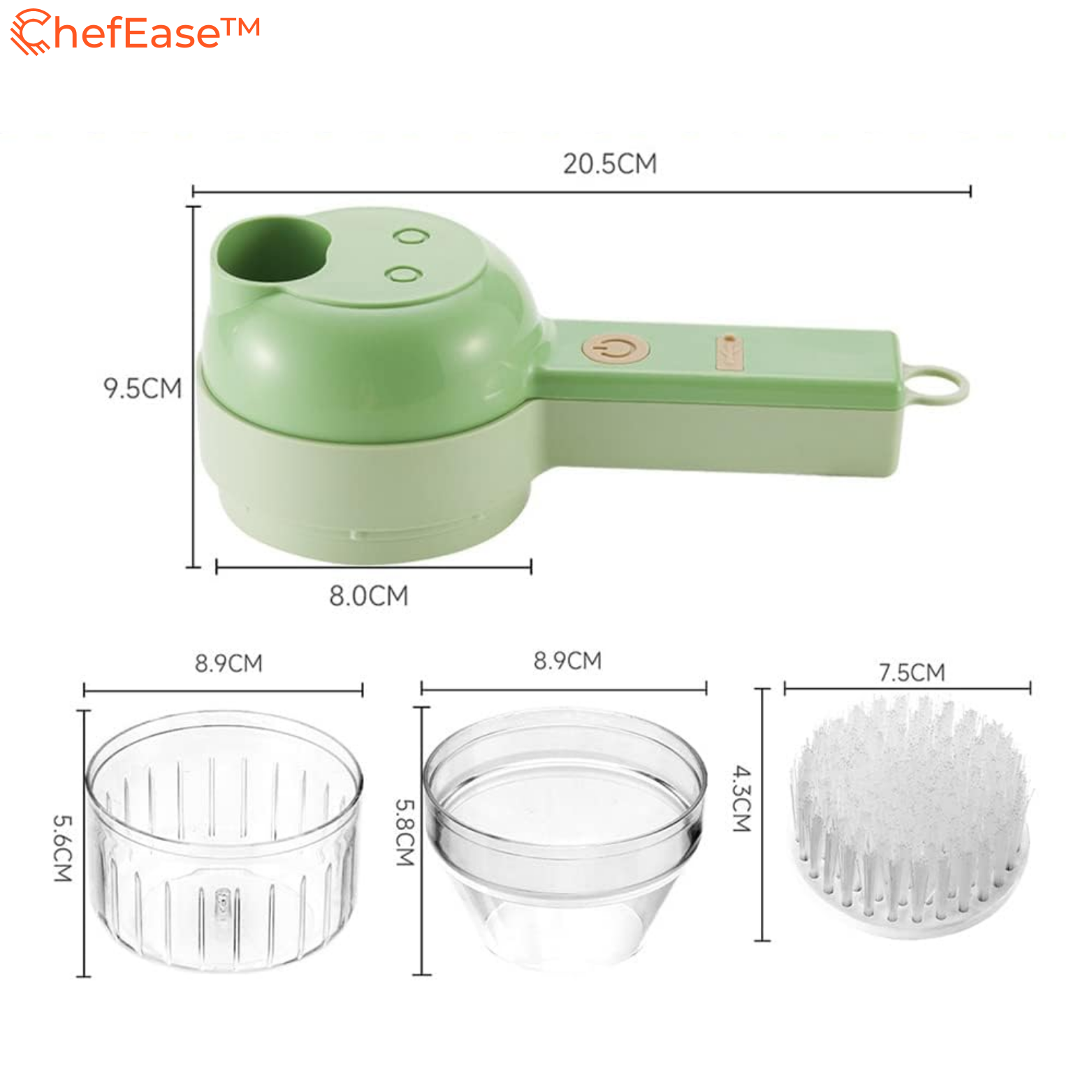 ChefEase™ 4-in-1 Elektrischer Gemüseschneider