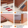 2+2 GRATIS | HideLock™ Ultradünne Unsichtbare Schranktürmagnete