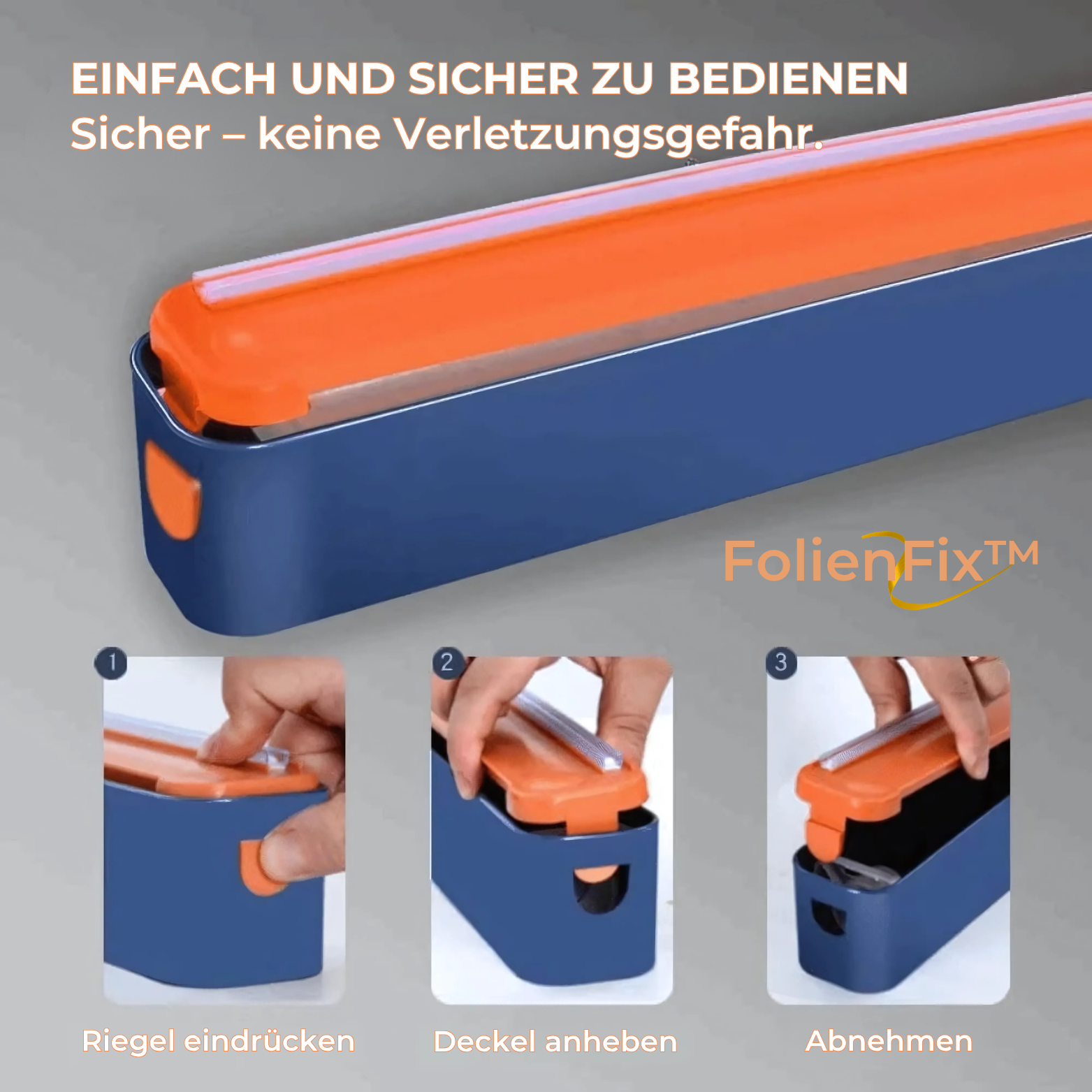 FolienFix™ Magnetischer Folienschneider