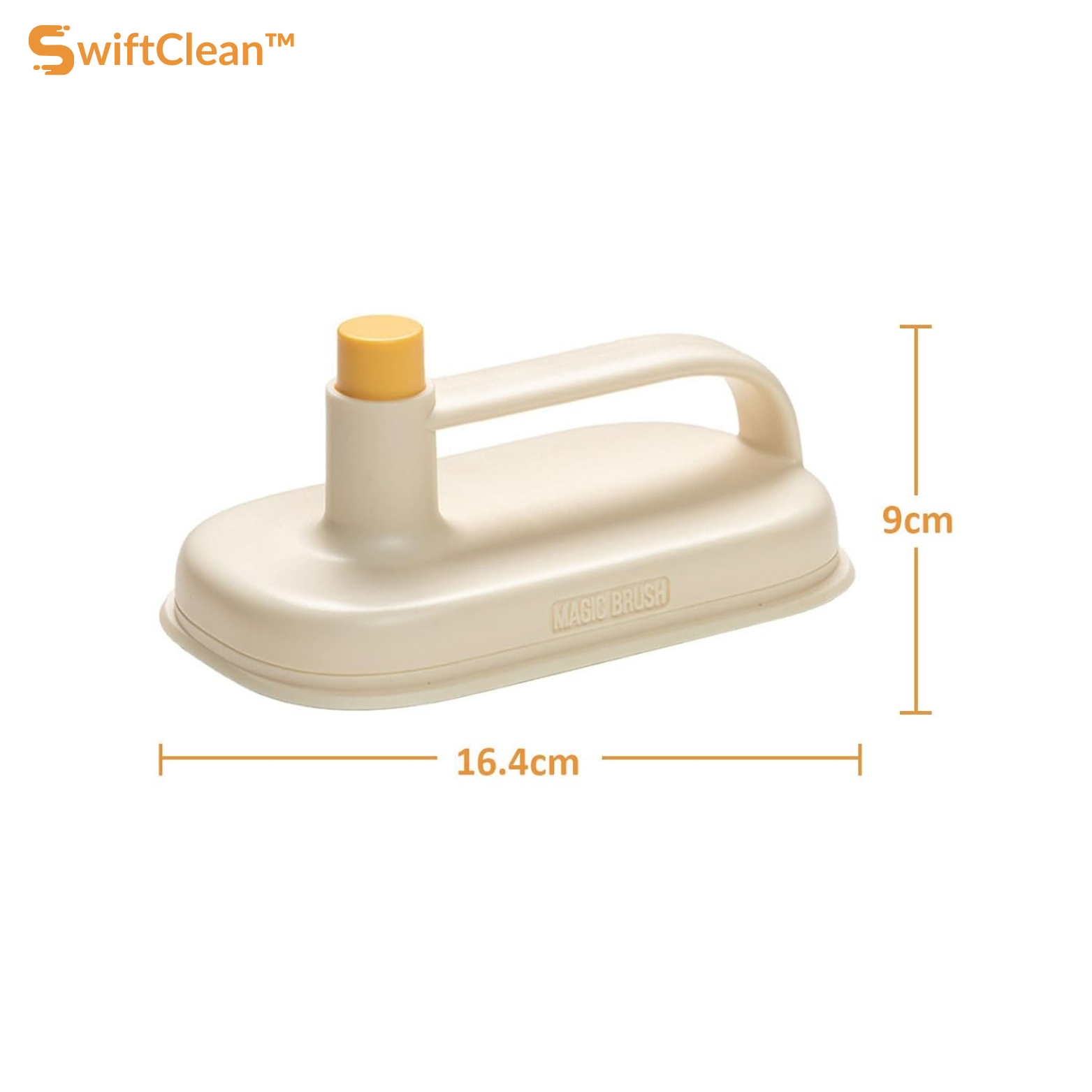 SwiftClean™ Magic-Bürste – Klickbare Wechselköpfe