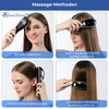 GlowTress™ Elektrische Haarbürste mit Kopfhautmassage und Ölspender