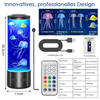 AquaGlow™ LED Quallenlampe mit 17 Farben