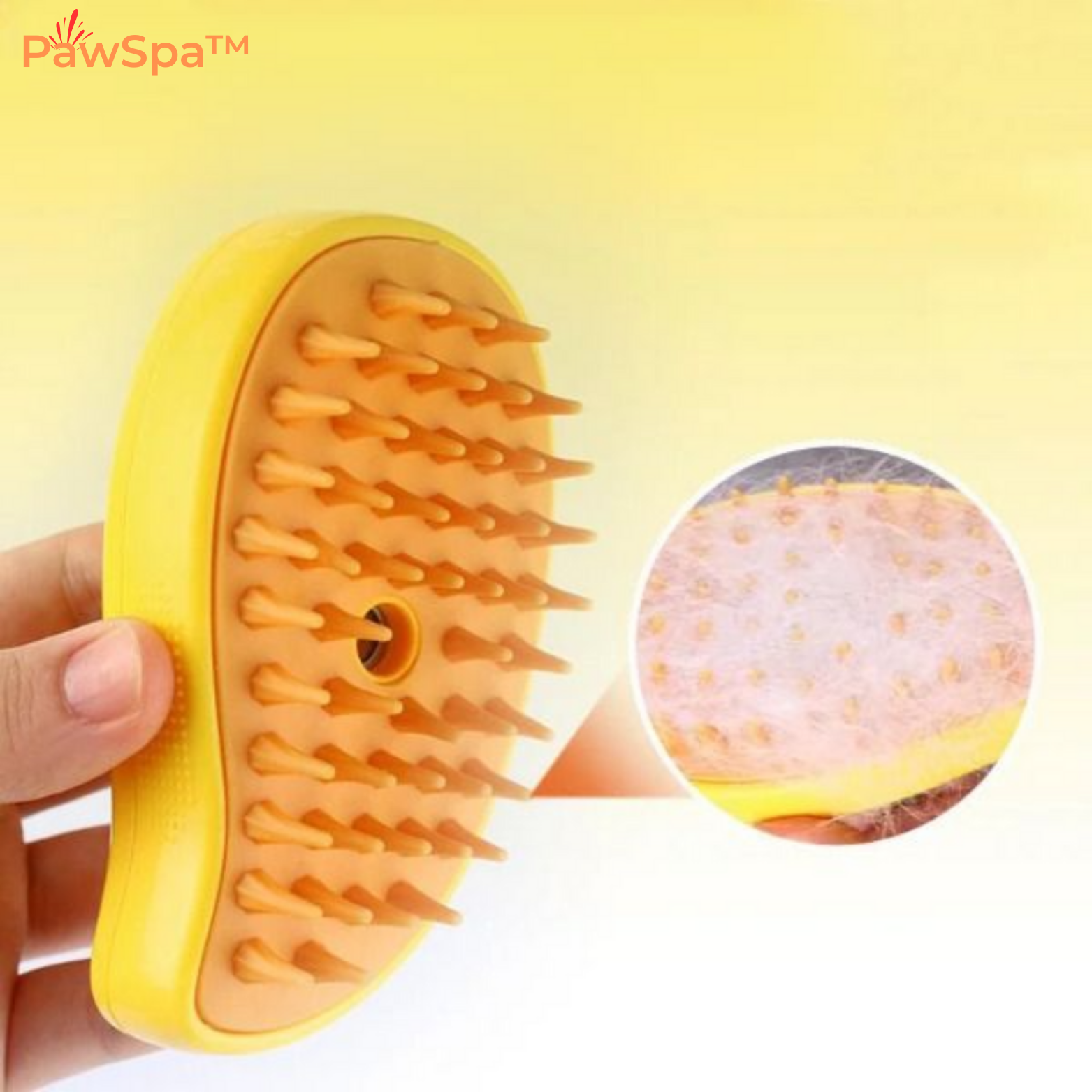 PawSpa™ 3-in-1 Katzen Dampf Bürste