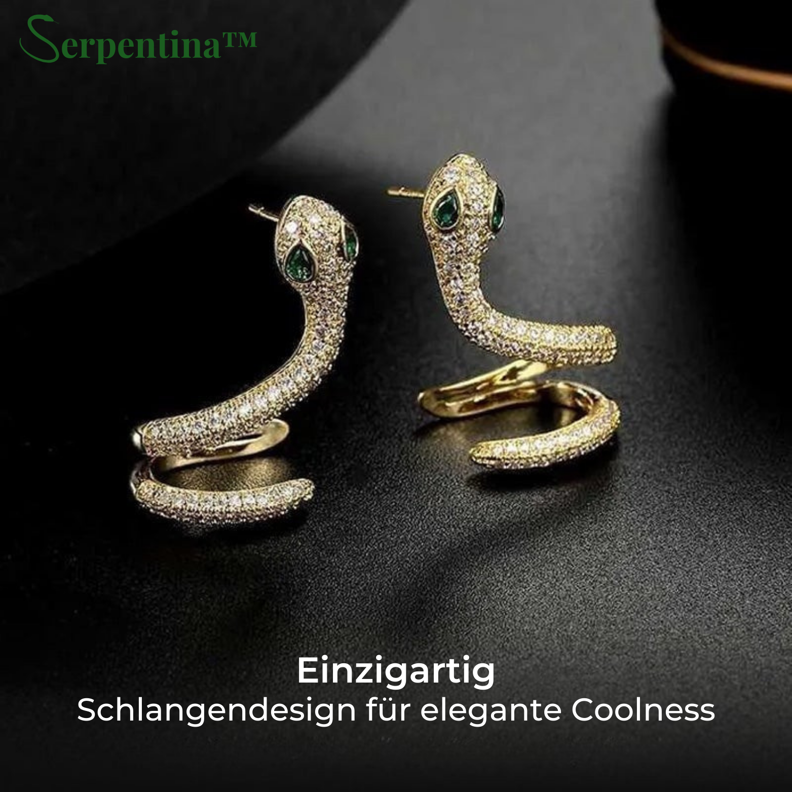 Serpentina™ Schlangen Ohrringe
