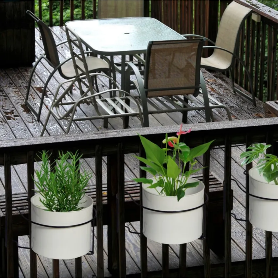 1+1 GRATIS | Florani™ - Hängende Blume Metall Topf Stand