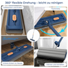 SwiftMop™ 360° Bodenwischer mit Auswringfunktion & Microfaser-Pads