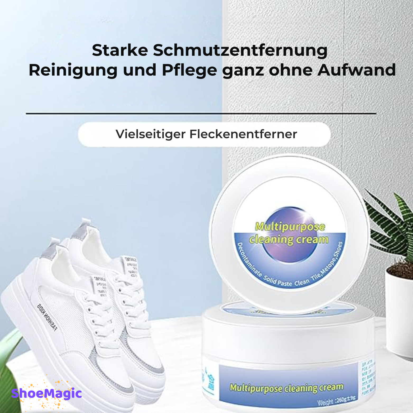 ShoeMagic Schuhreiniger mit Schwamm