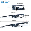 FishGo™ Teleskop Angelrute – Klappbar, Fiberglas
