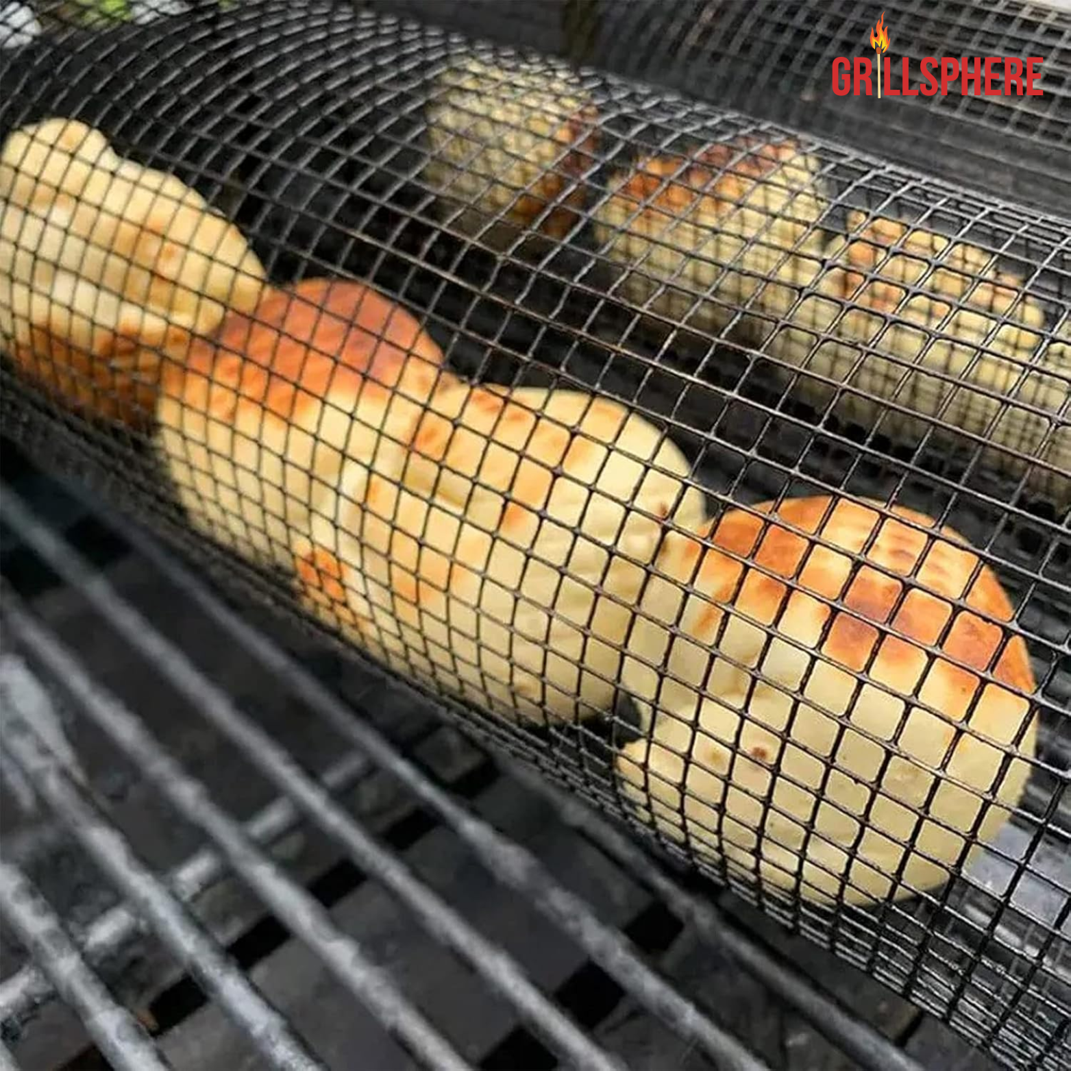 GrillSphere BBQ-Grillkorb aus Edelstahl