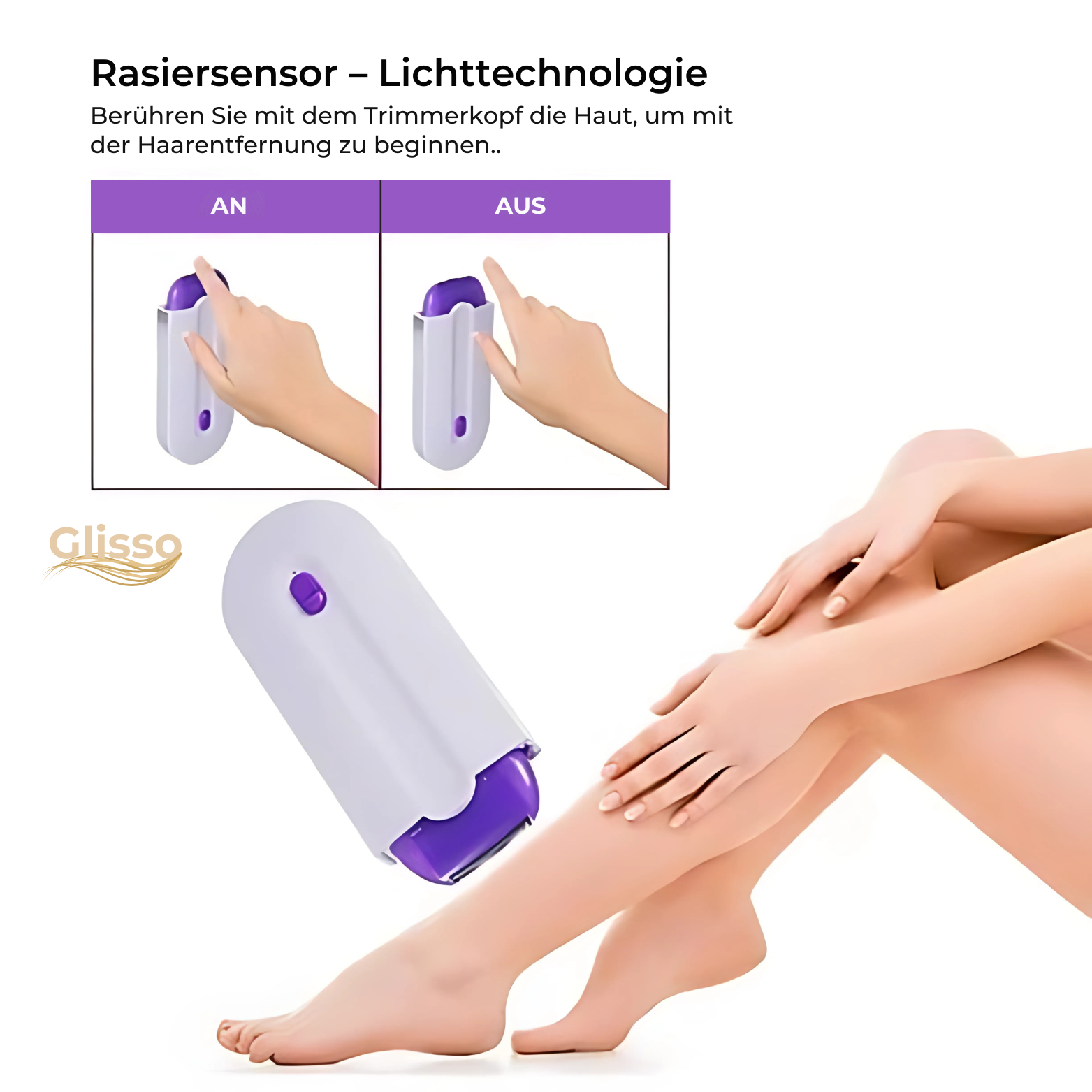 Glisso Schmerzloser Haarentferner