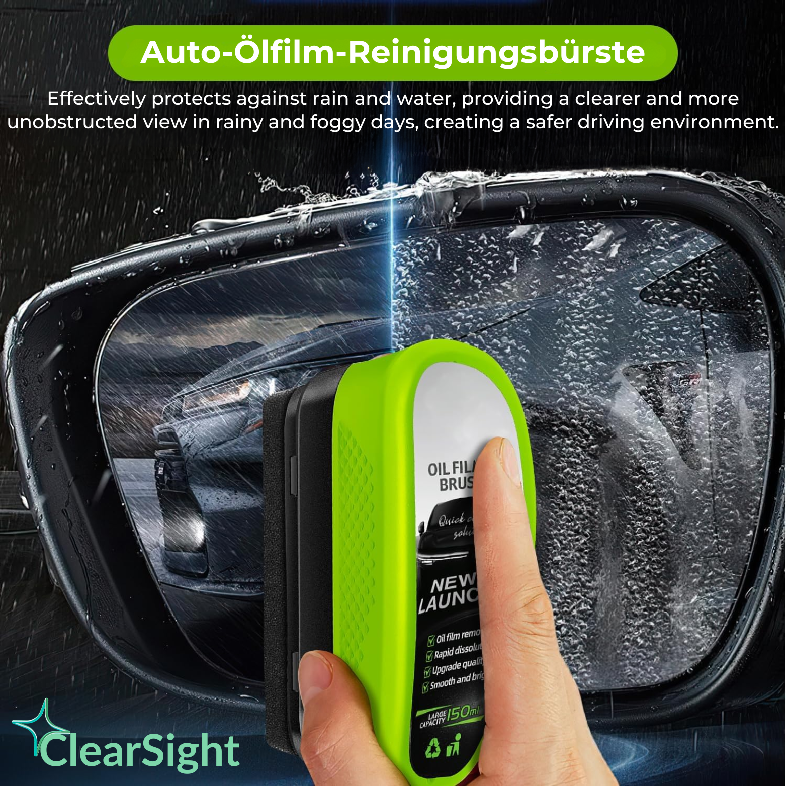 ClearSight™ Ölfilm Bürste