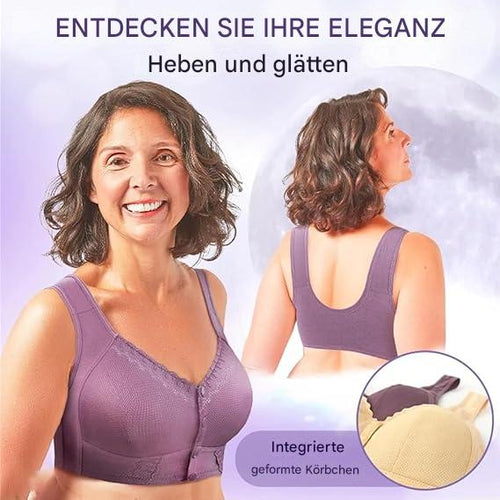 1+1 Gratis | BauWoll-BH mit Frontverschluss für Senioren